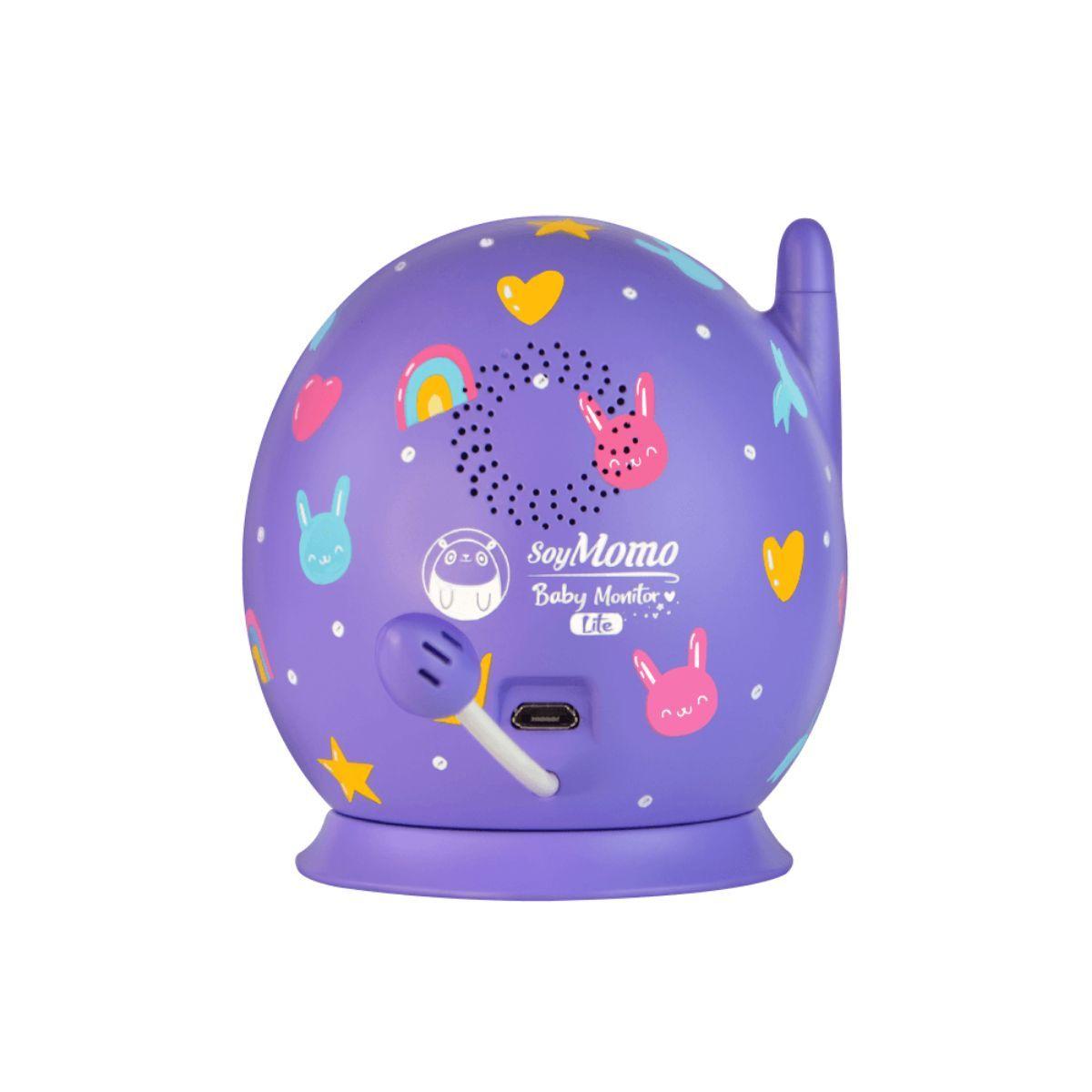 Monitor bebé HD Soy Momo Baby Monitor Lite Morado-3
