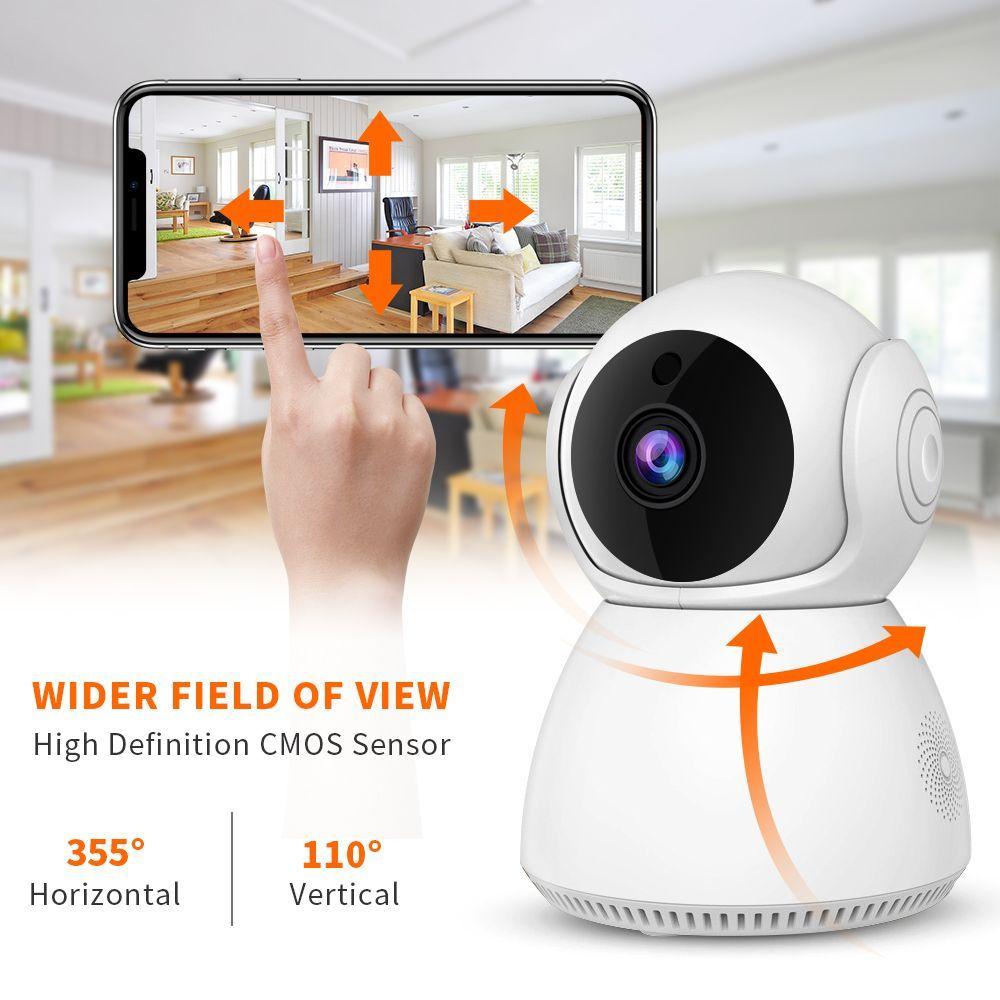 Cámara Seguridad Motorizada IP Wifi 360º 1080P-4