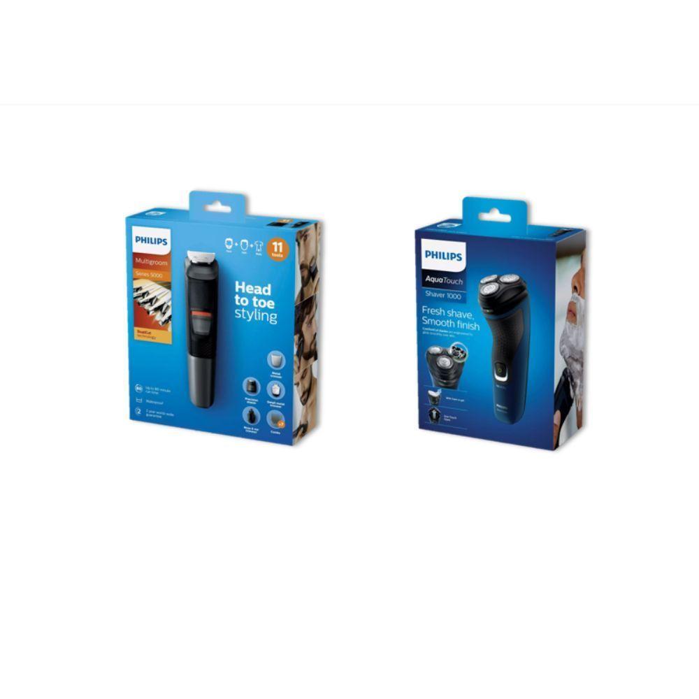 Pack Ed. Limitada Philips Multigroom + Afeitadora + Estuche-10
