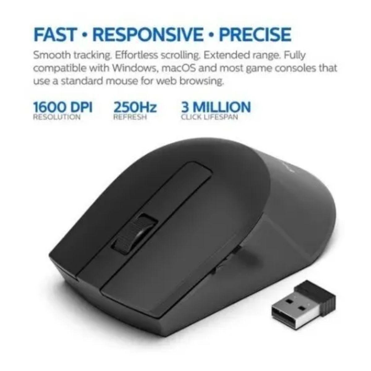 Mouse Inalámbrico Philips SPK7374-3