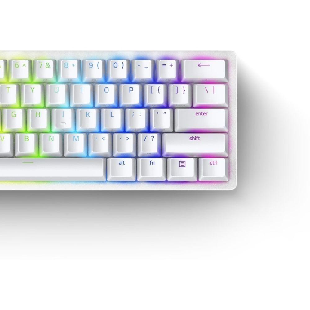 Teclado Gamer Razer Huntsman Mini Mercury Purple Switch-1