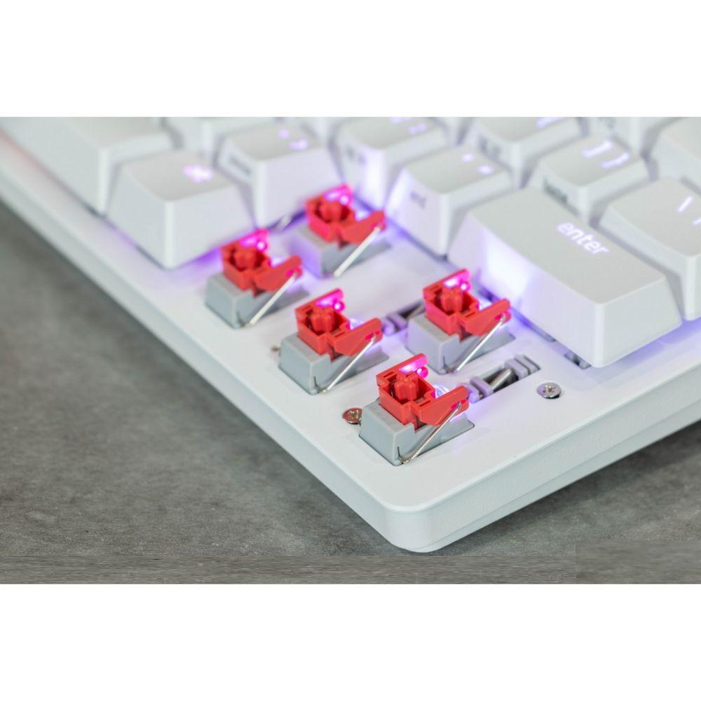 Teclado Gamer Razer Huntsman Mini Mercury Purple Switch-4