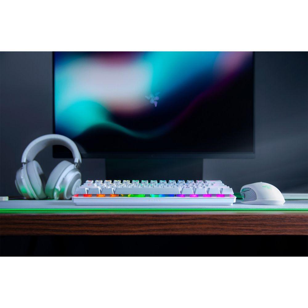 Teclado Gamer Razer Huntsman Mini Mercury Purple Switch-5