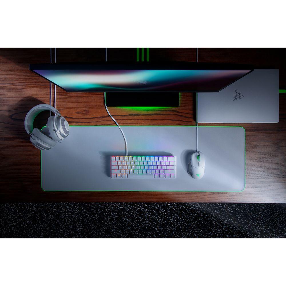 Teclado Gamer Razer Huntsman Mini Mercury Purple Switch-7
