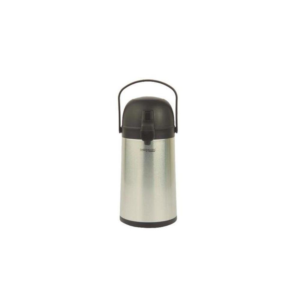 Termo Sifón 1,5Lts Acero Inox y Vidrio Thermos Gris-0