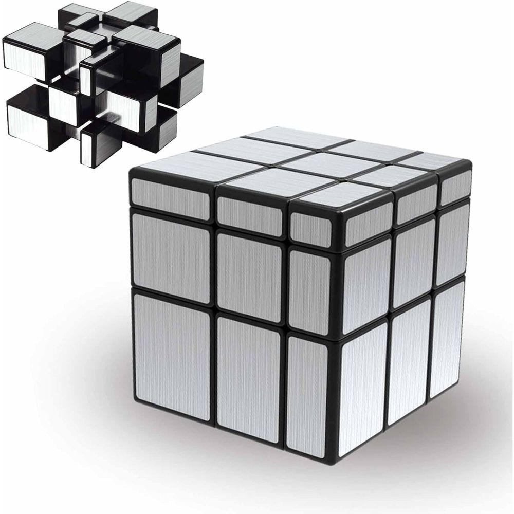 Cubo Rubik Qiyi Mirror Lubricado Speedcube 3x3-0