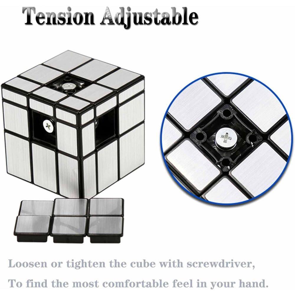 Cubo Rubik Qiyi Mirror Lubricado Speedcube 3x3-2