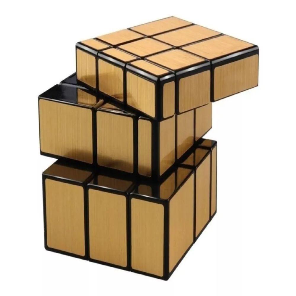 Cubo Rubik Qiyi Mirror Lubricado Speedcube 3x3-4