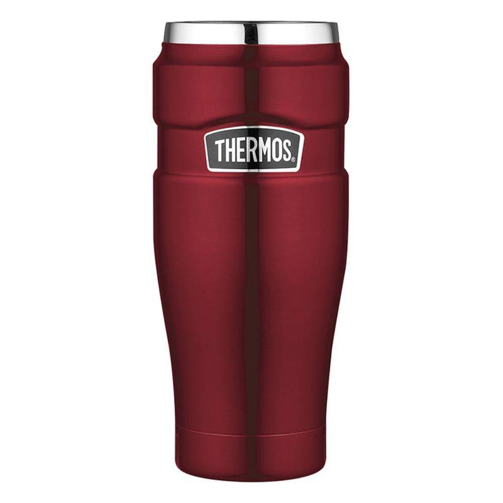 Mug Termo Acero Inox King Rojo 470ml Thermos-0