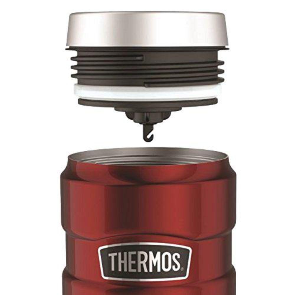 Mug Termo Acero Inox King Rojo 470ml Thermos-2