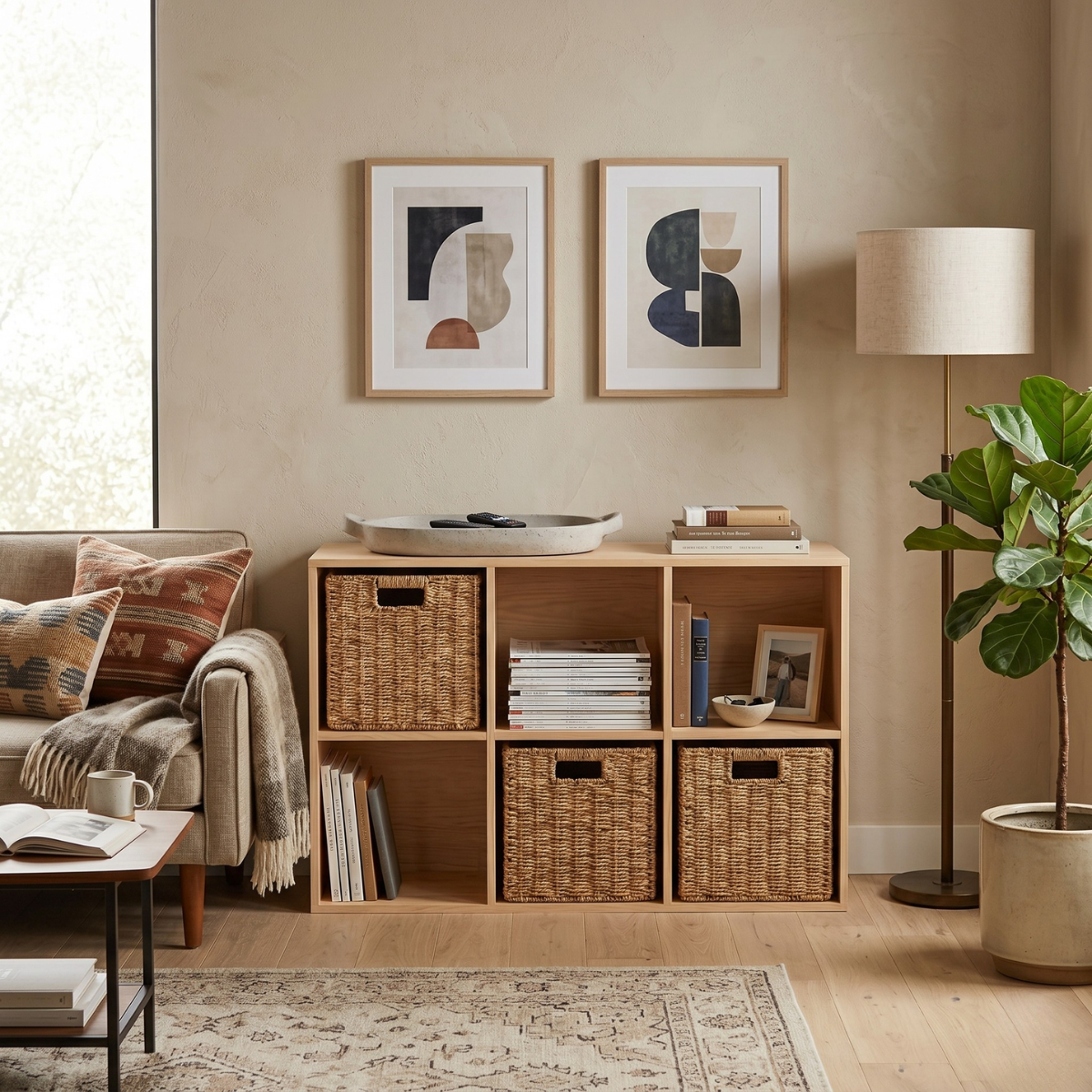 Mueble Organizador con Canastos Siena-2
