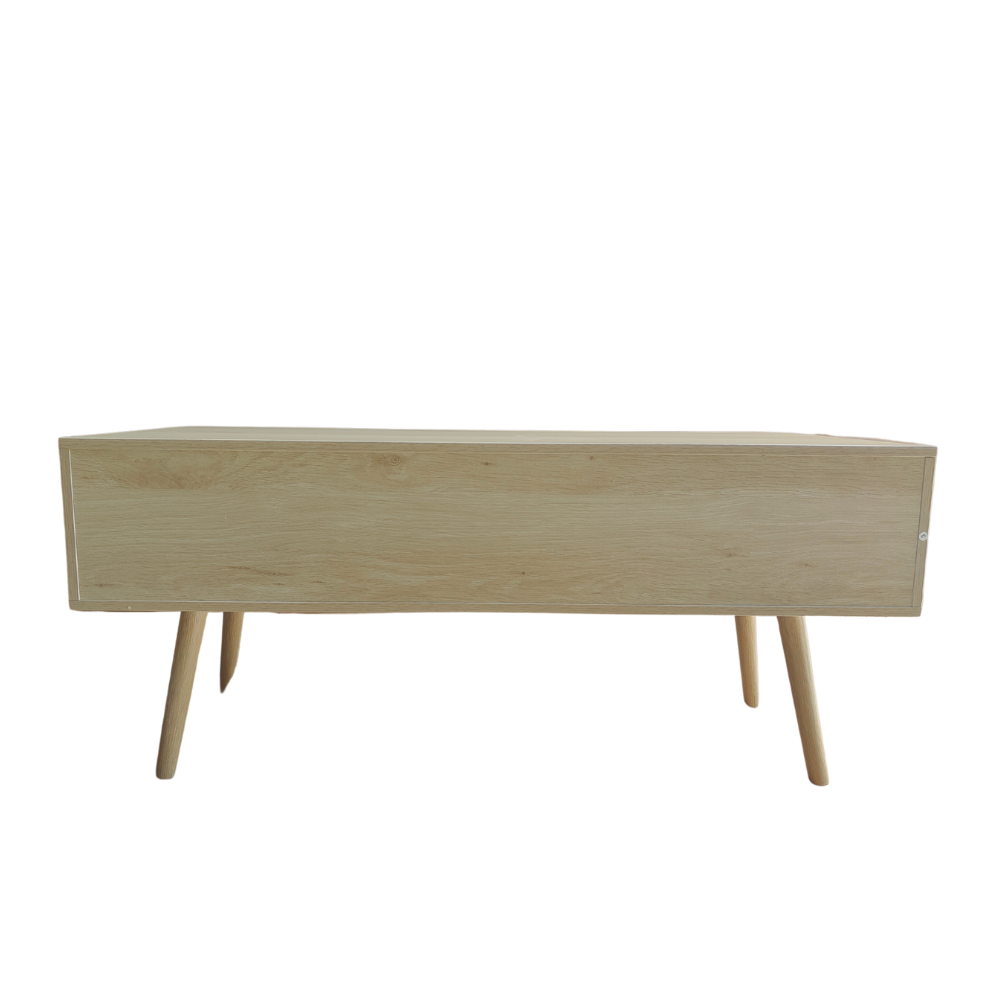 Mesa de Centro con Cajón Ratan Radal-7