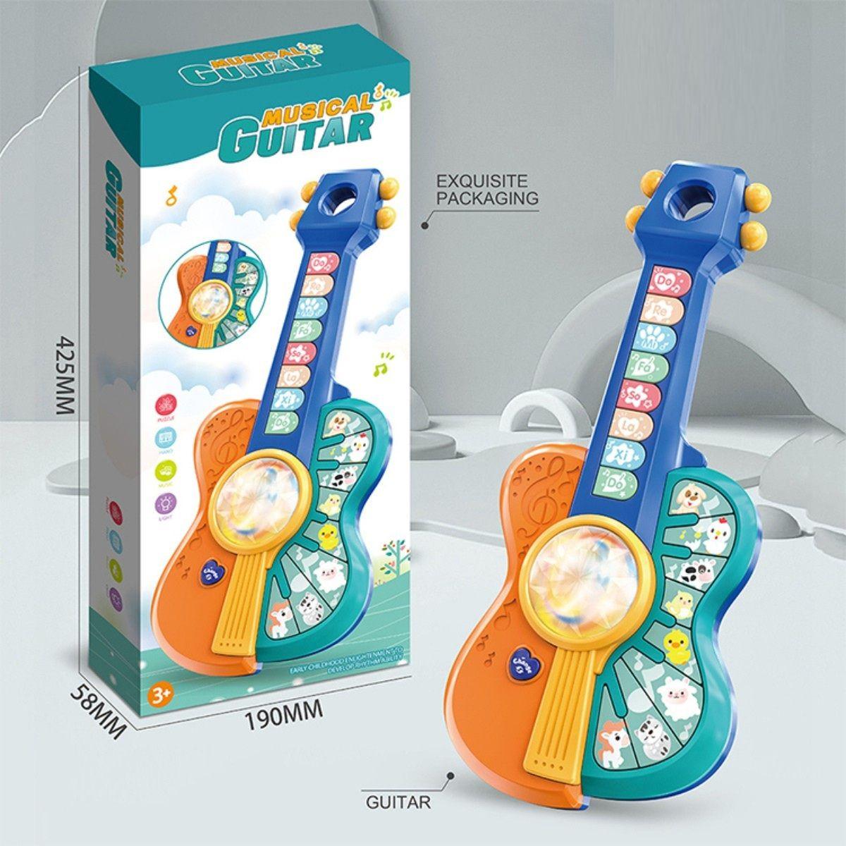 Guitarra Musical Animales Juguete Didáctico-6