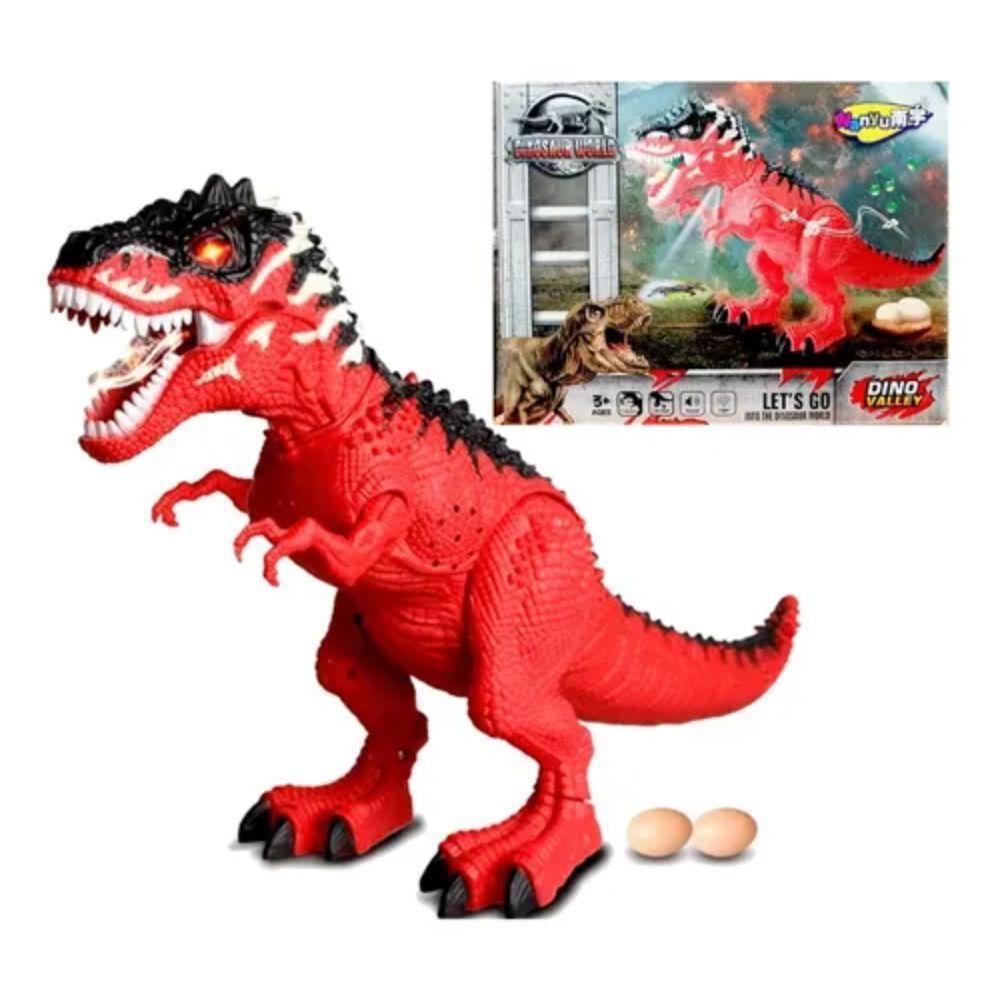 Dinosaurio Juguete T-Rex con Luces y Sonido, Pone Huevos-6