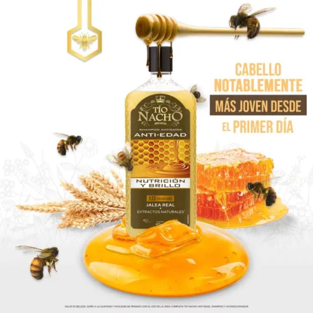 Tío Nacho Kit Jalea Real Shampoo + Acondicionador 415ml-3