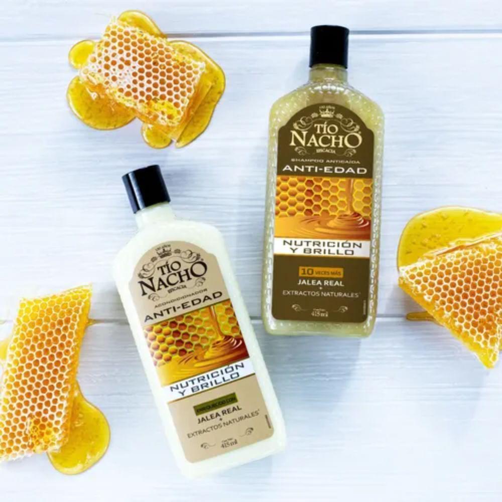 Tío Nacho Kit Jalea Real Shampoo + Acondicionador 415ml-4