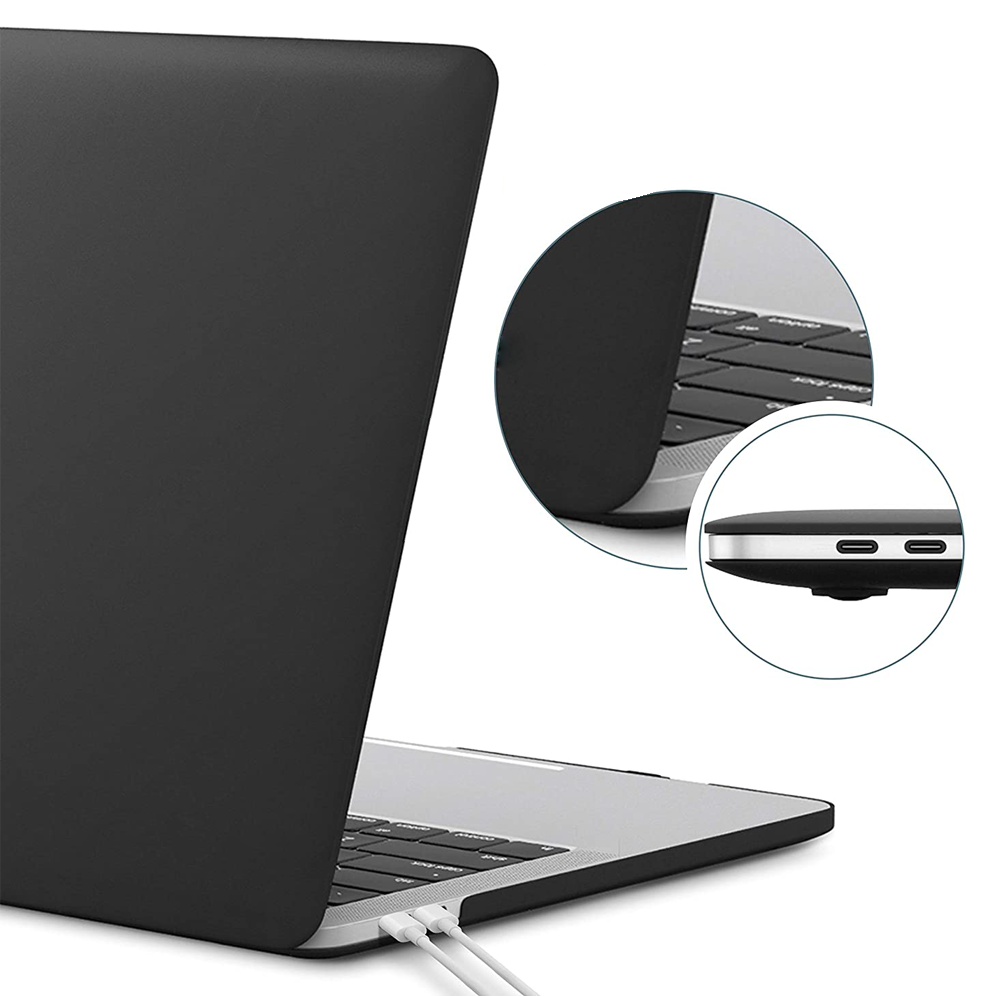 Carcasa Protector Para Macbook Air 13" M2 A2681 Negro-1