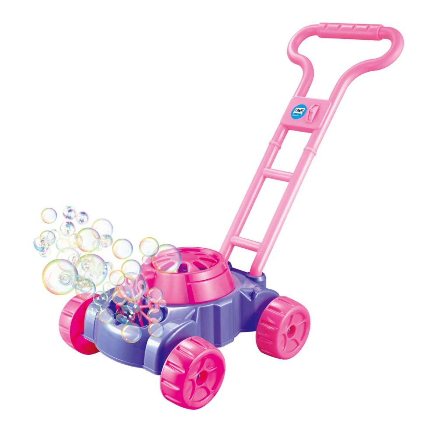 Carrito Caminador Lanza Burbujas Rosado Spacezat-0