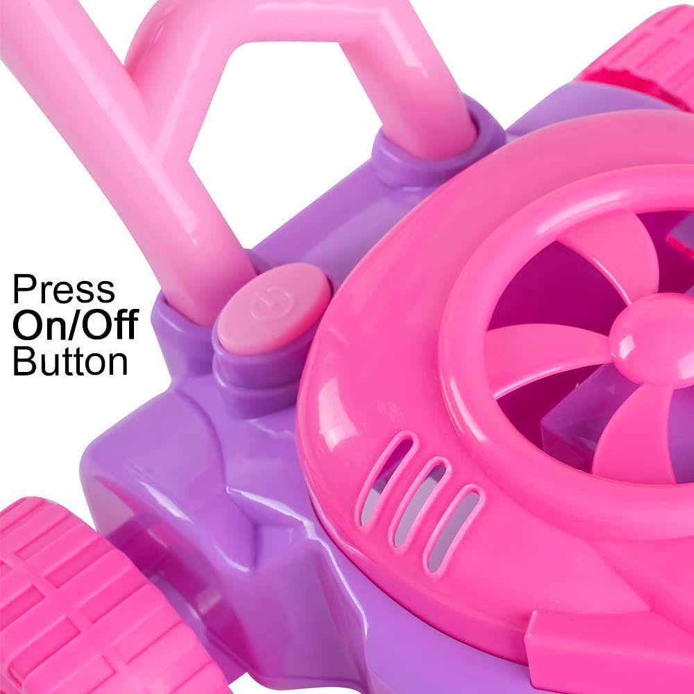 Carrito Caminador Lanza Burbujas Rosado Spacezat-2
