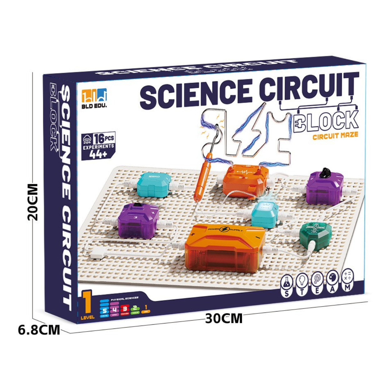 Circuito Electrico Juguete Educativo Científico-2