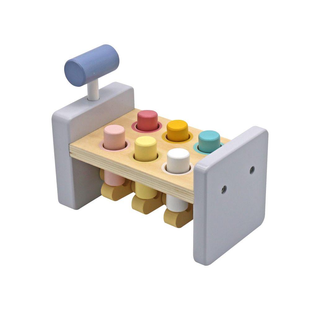 Banco para Martillar Juguete Educativo Didáctico Madera-0