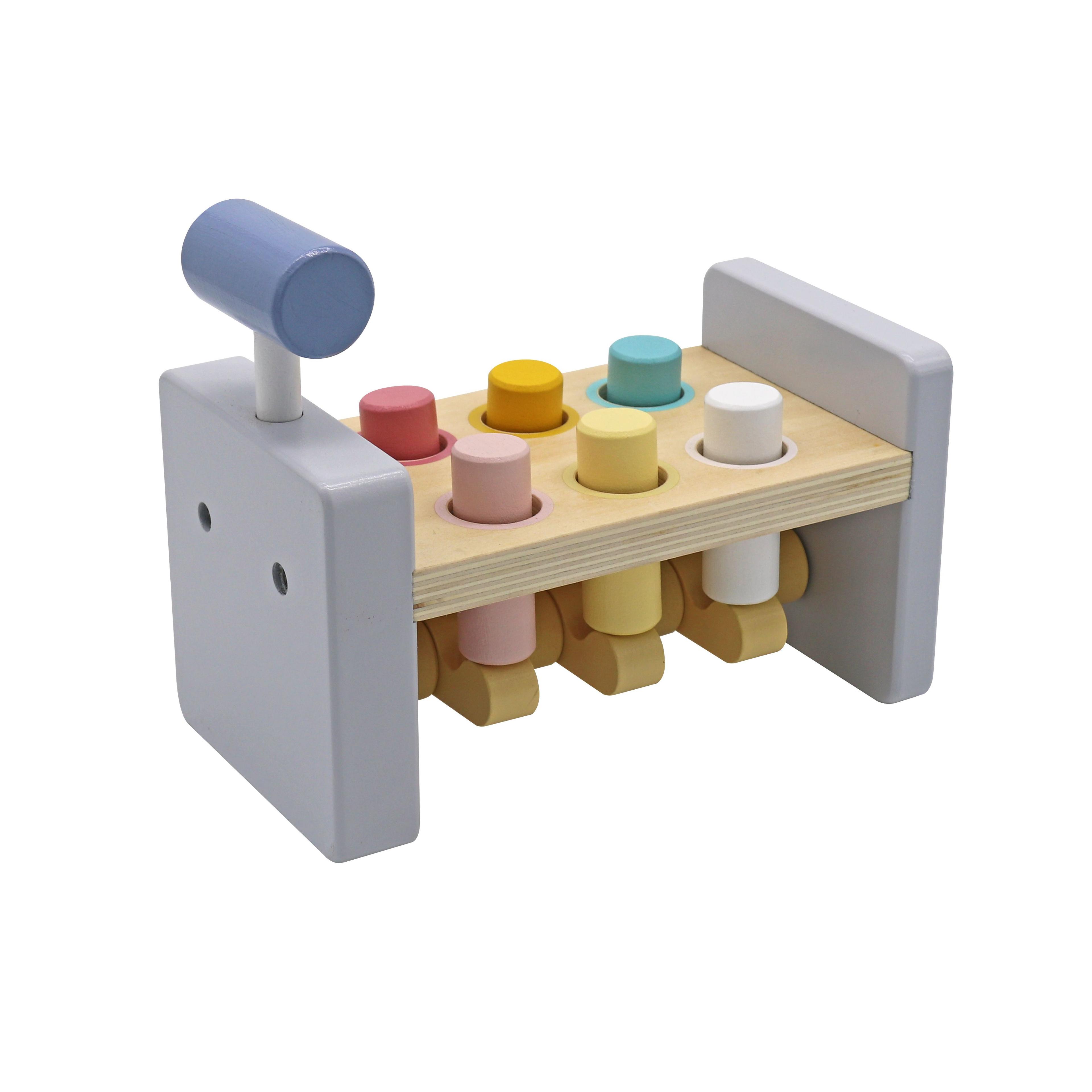 Banco para Martillar Juguete Educativo Didáctico Madera-1