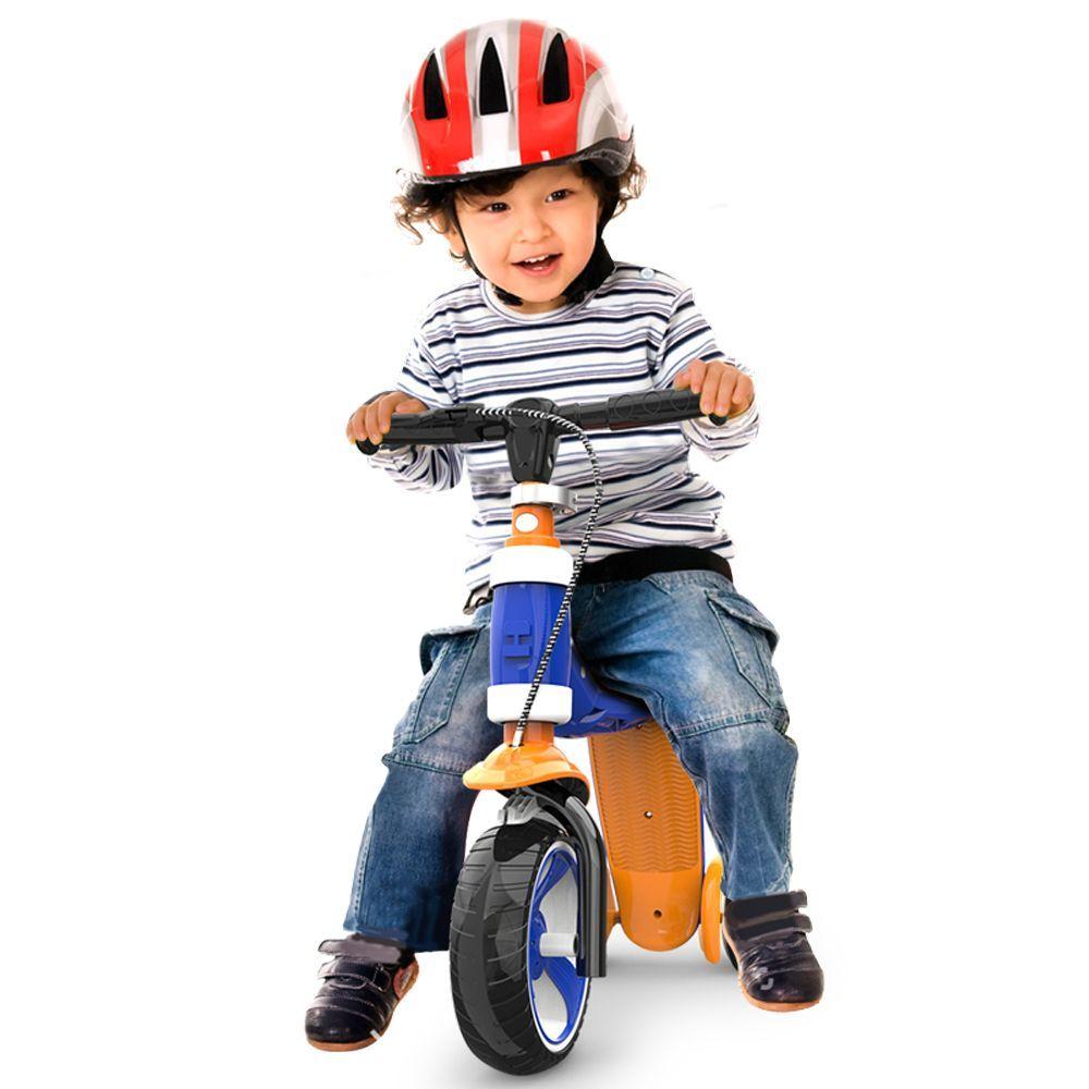 Scooter Infantil Bicolor con Frenos Azul-3