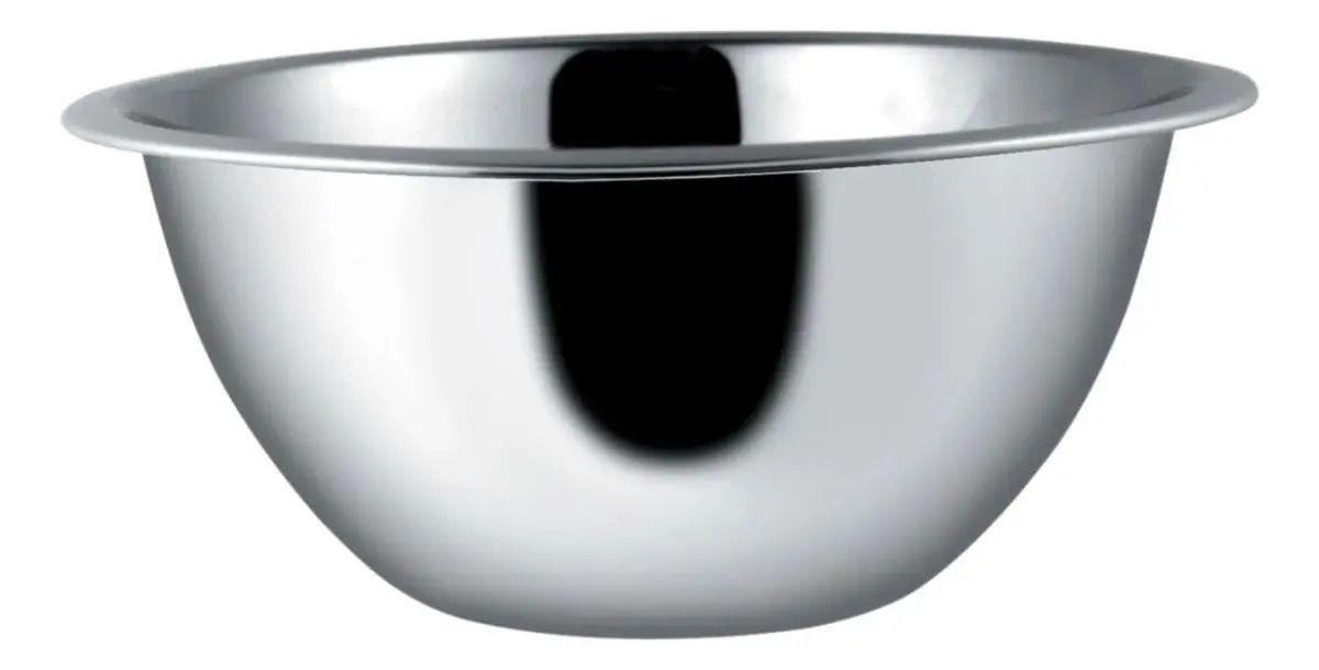 Bowl Acero Inoxidable Cuiner 20cm 1 Litro Lavavajillas Plateado-0