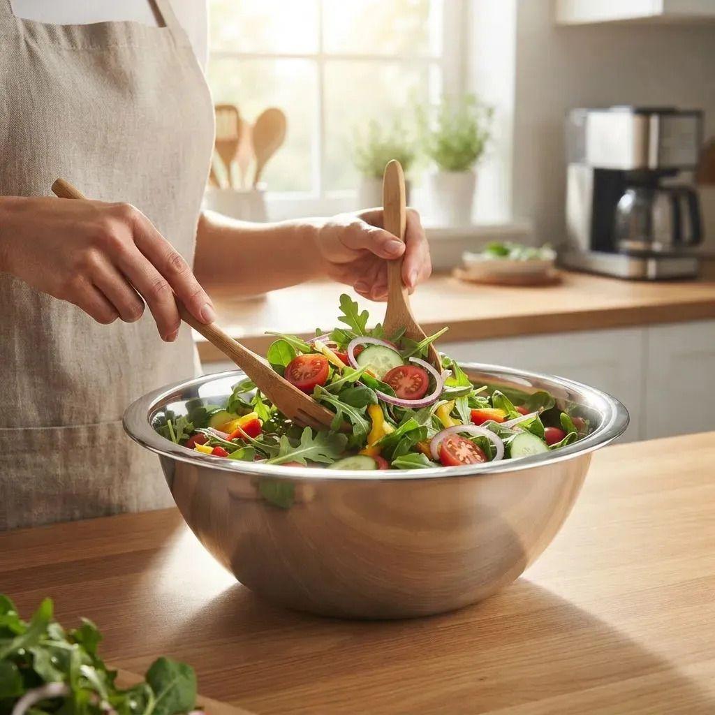 Bowl Acero Inoxidable Cuiner 20cm 1 Litro Lavavajillas Plateado-4