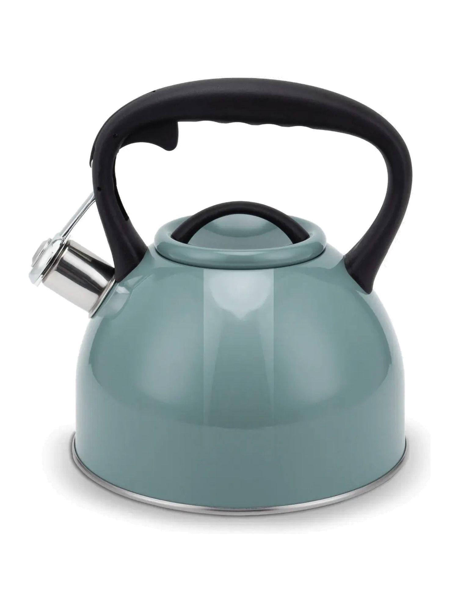 Tetera Silbadora Acero Inoxidable 3 L Para Cocina Celeste-0