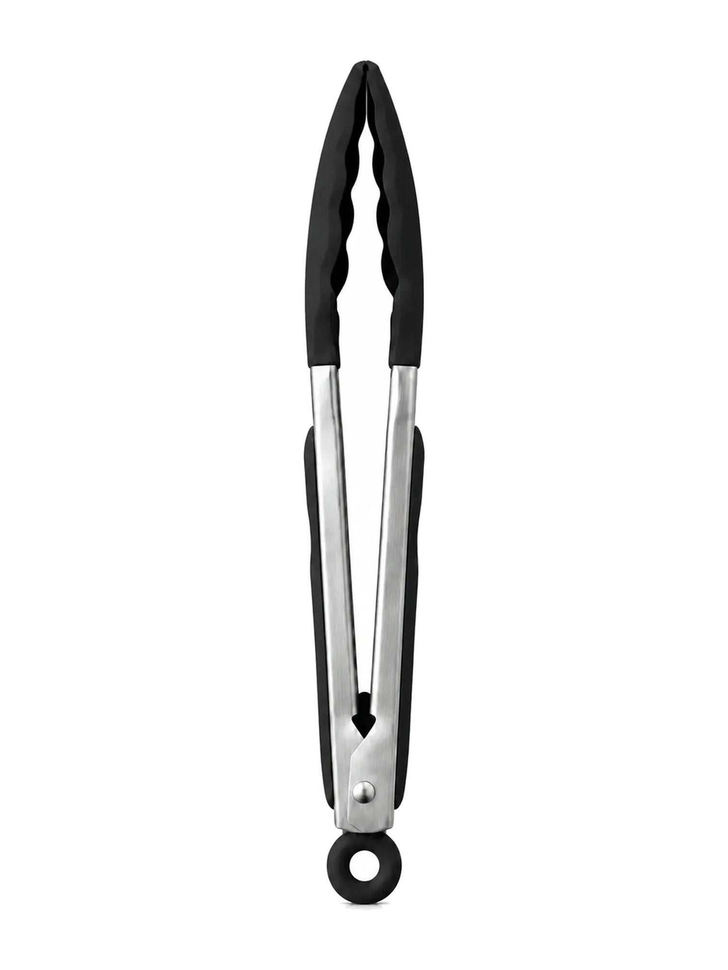 Pinza Multiuso De Cocina 35 Cm Acero Inoxidable Y Silicona-0