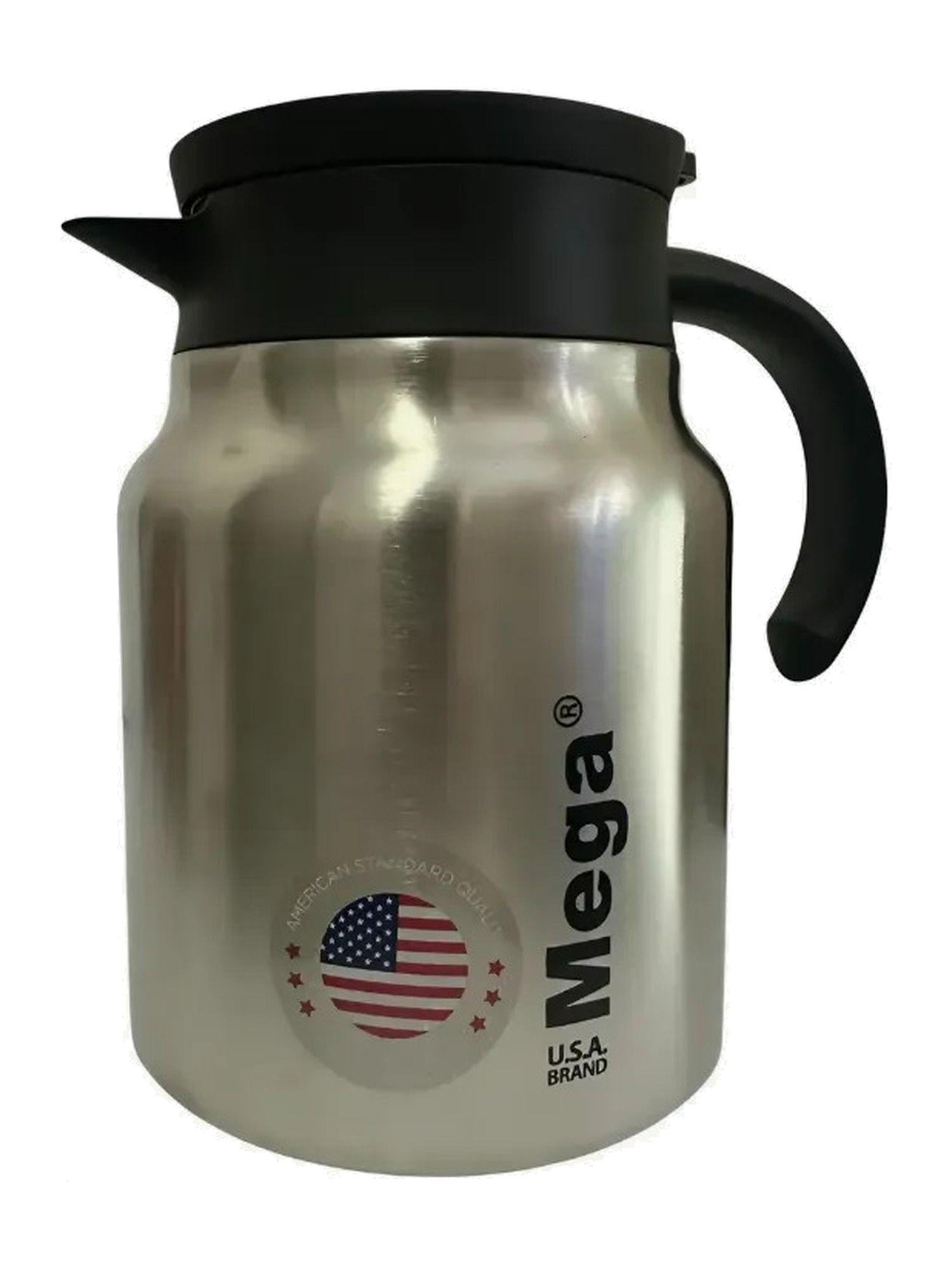 Jarro Térmico Acero Inoxidable 1 Litro Para Café Té Y Agua-0