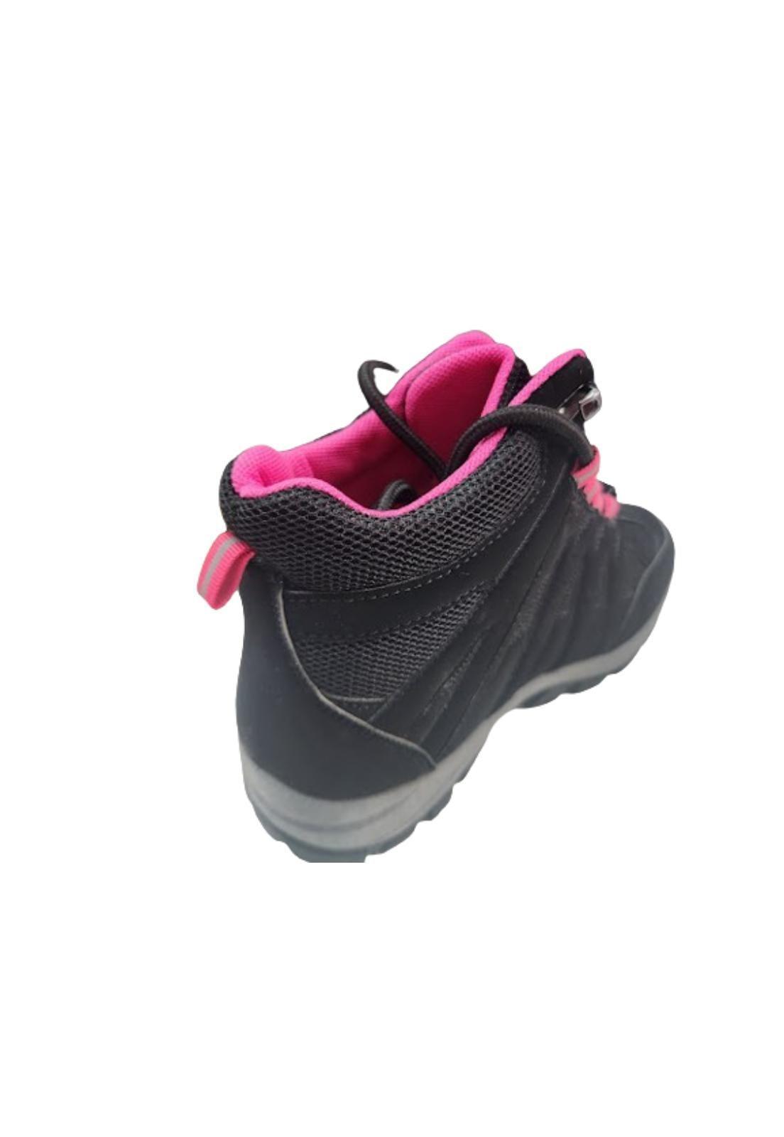 Botín Outdoor Mujer Fucsia Trekking-1