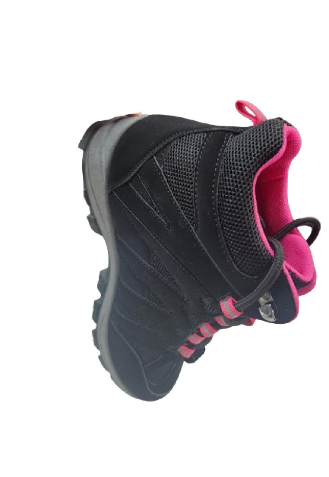 Botín Outdoor Mujer Fucsia Trekking-2