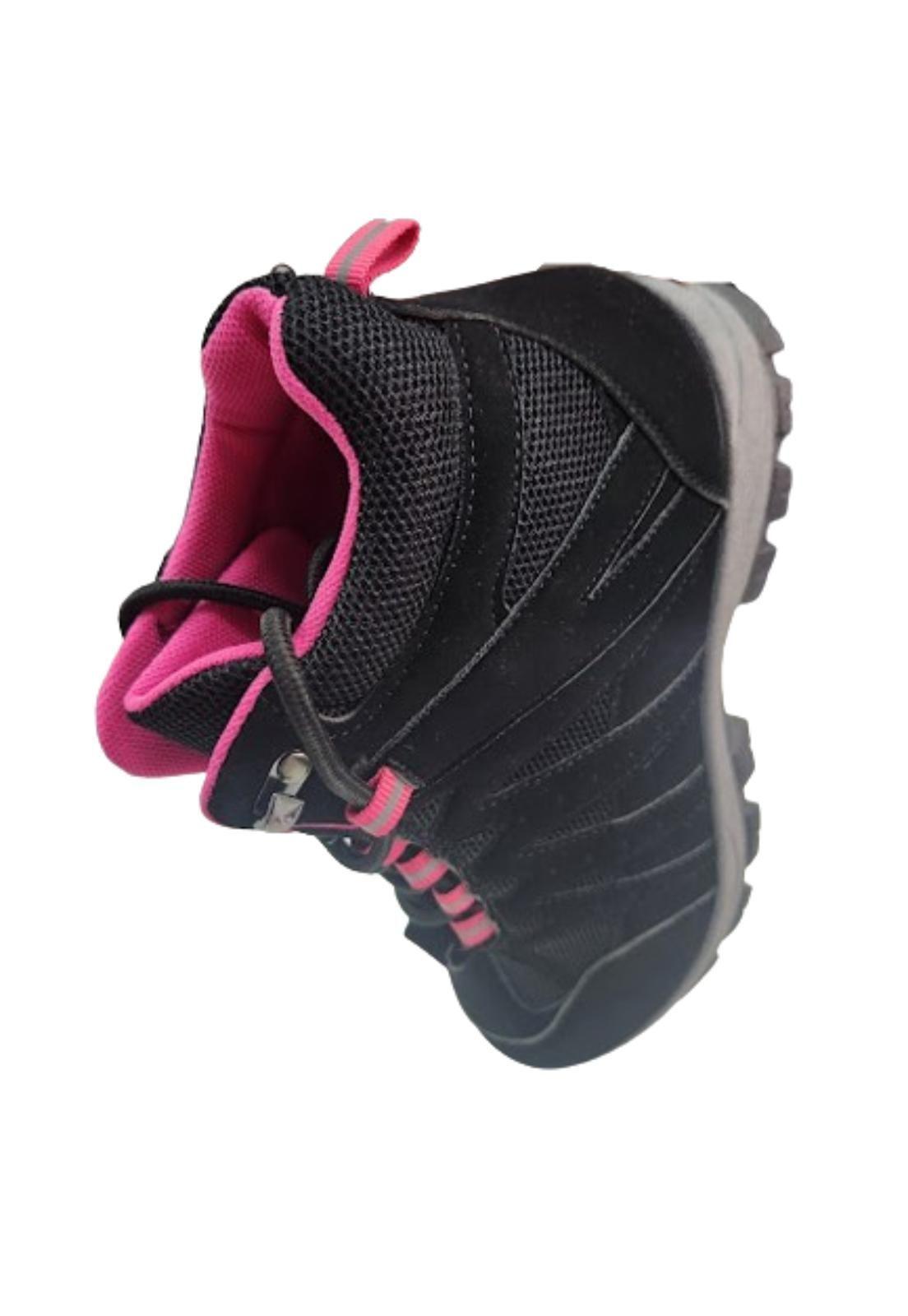Botín Outdoor Mujer Fucsia Trekking-3