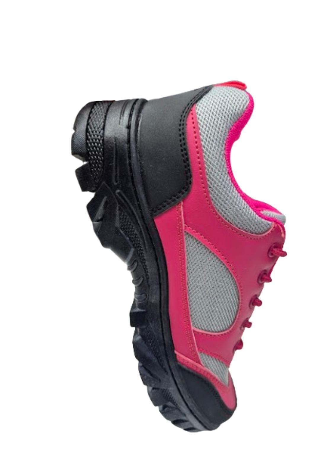 Zapatilla Deportiva Mujer Fucsia Silver-2