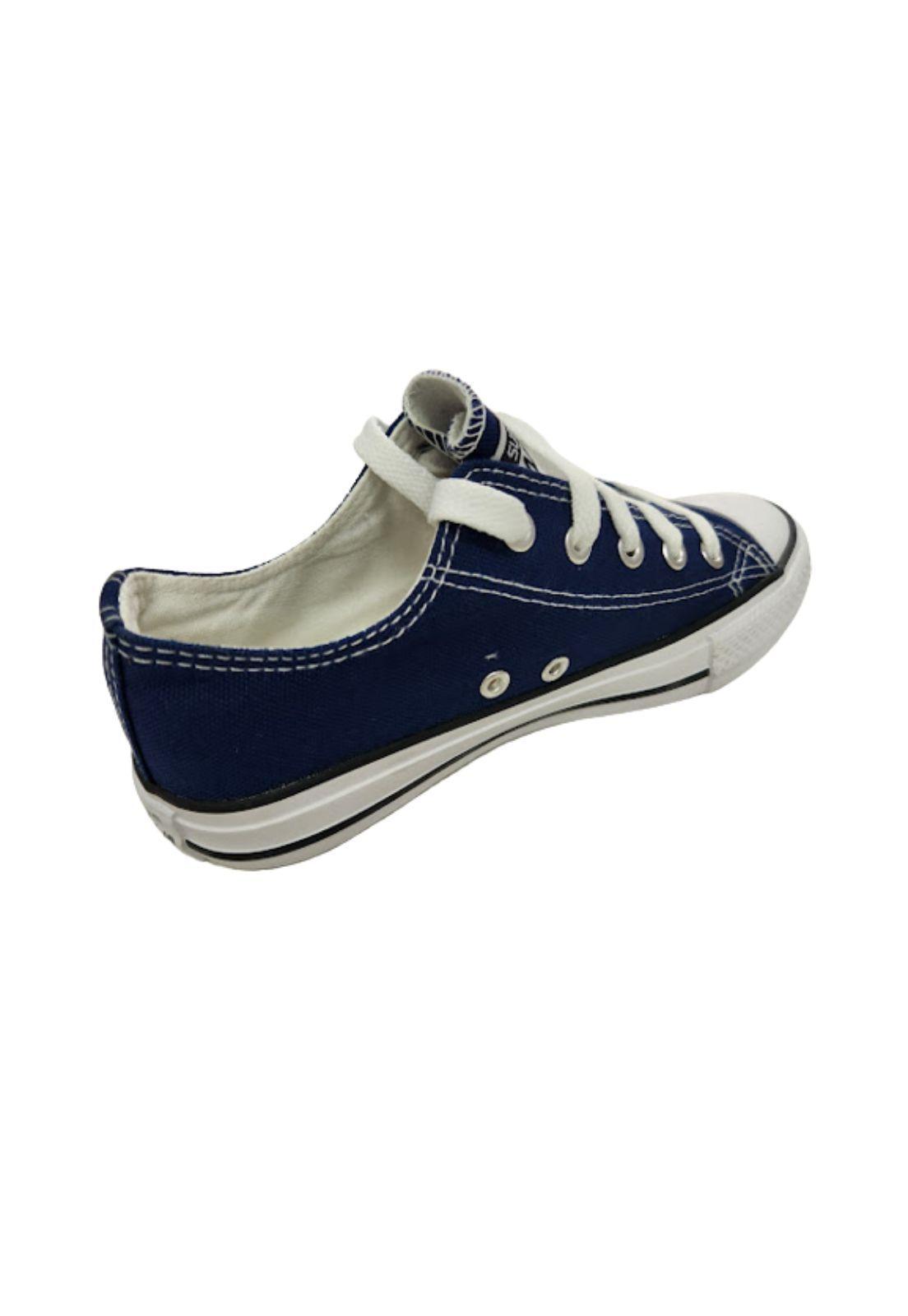 Zapatilla Lona Azul Unisex-1