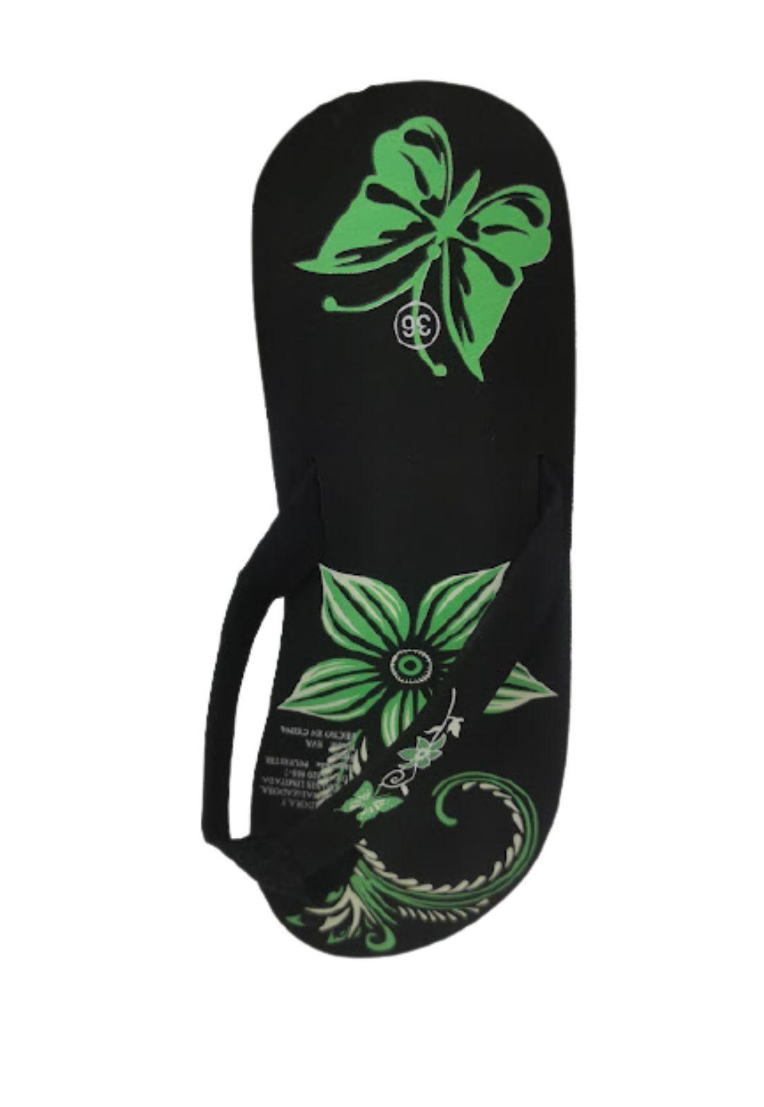 Sandalia Mujer Verde-1