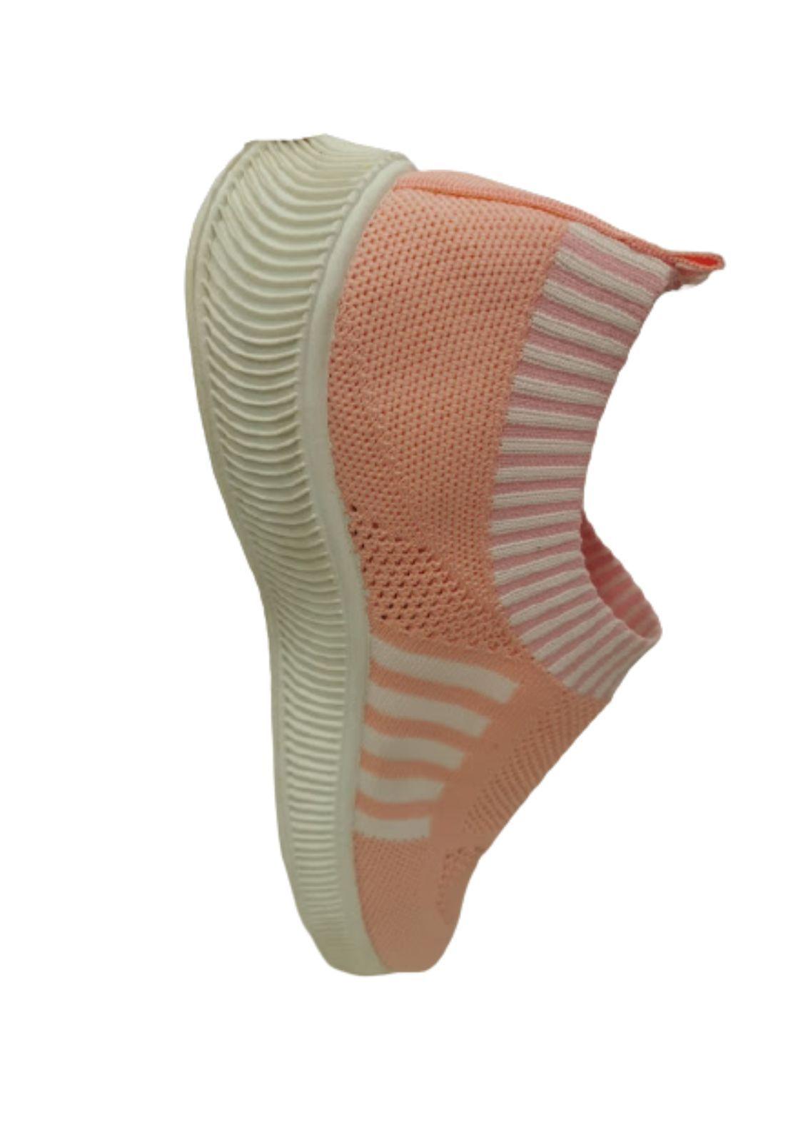 Zapatillas Mujer Rosado Sin Cordones-3