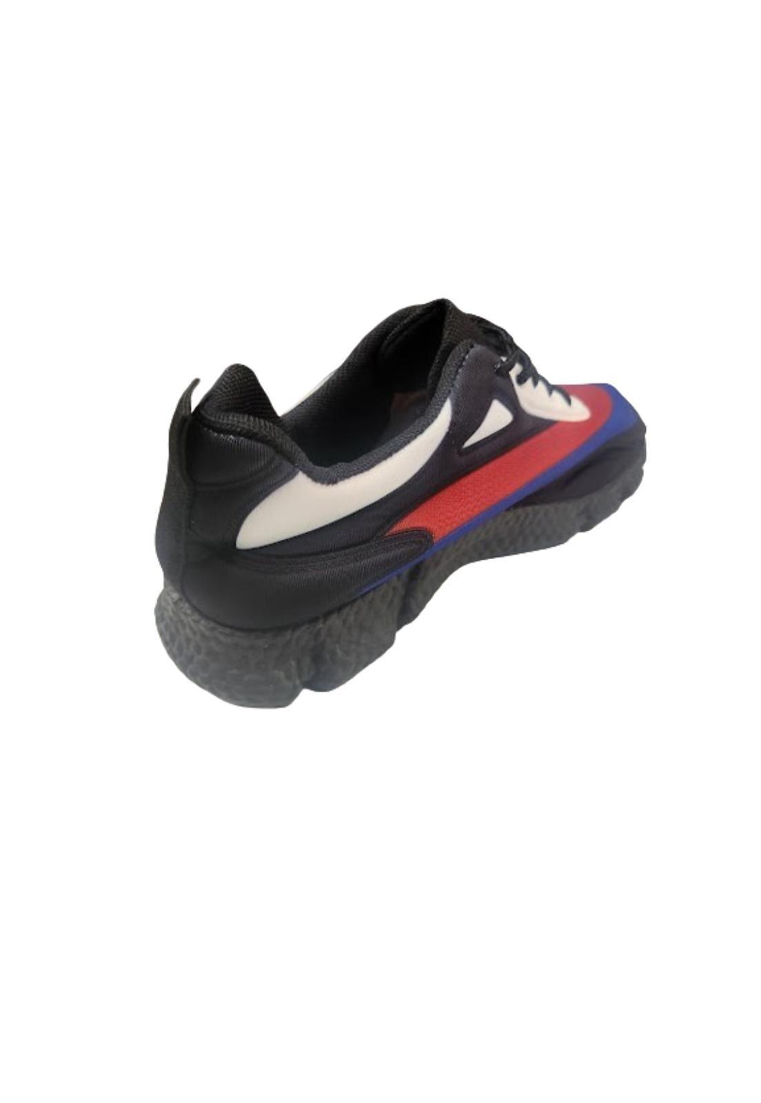 Zapatilla Urbana Azul Rojo Unisex-1