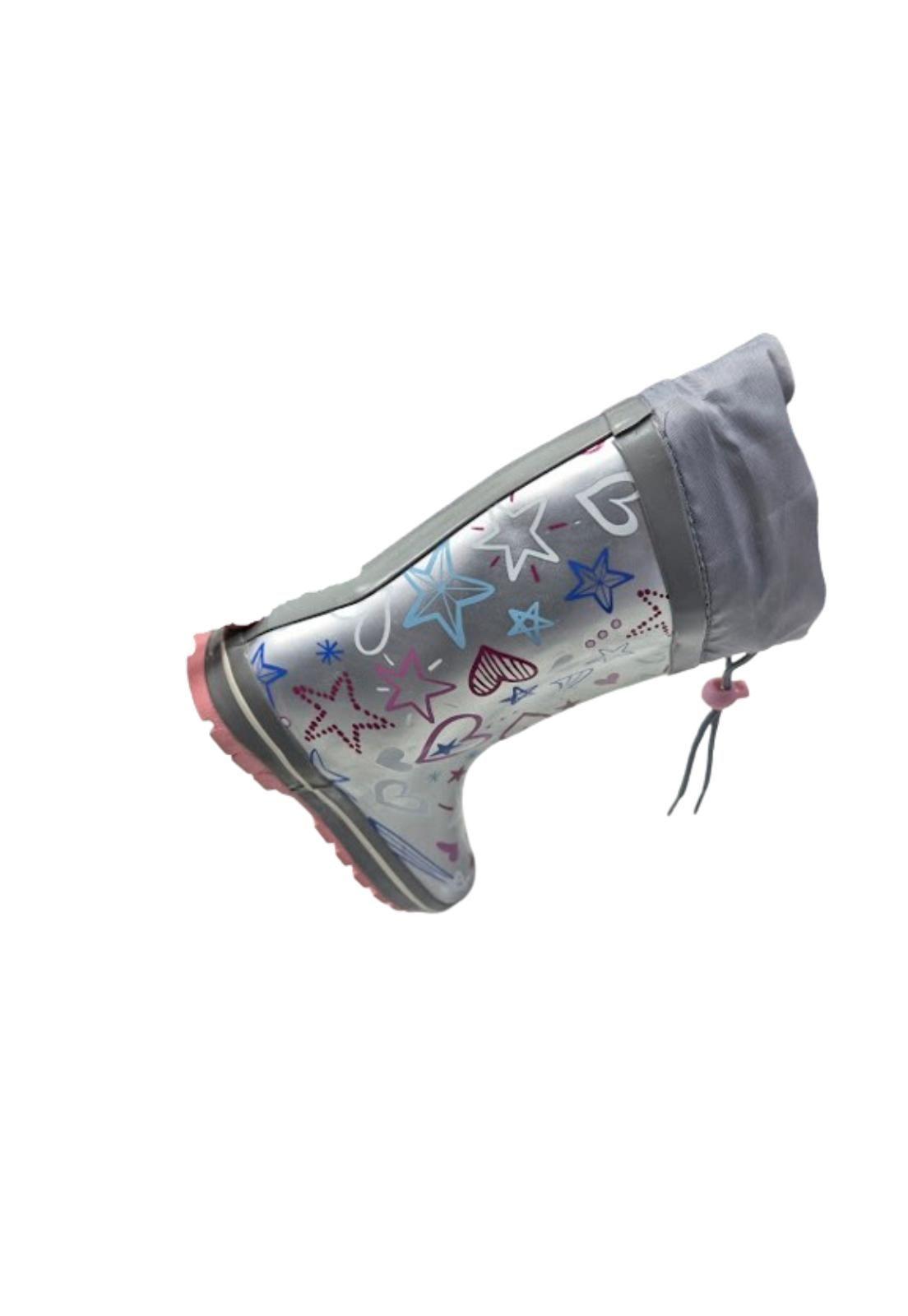 Bota de Agua Rosado Niña Invierno-1