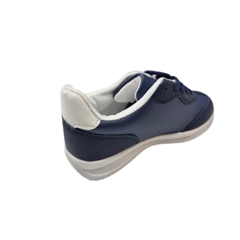 Zapatilla Deportiva Niño Azul Blanco-1