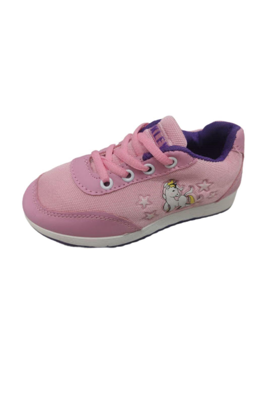 Zapatilla Deportiva Rosado Niña Unicornio-0
