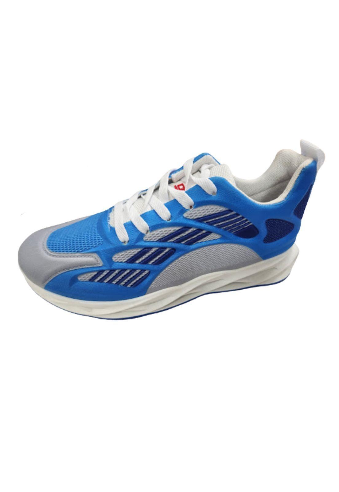 Zapatilla Deportiva Hombre Azul-0