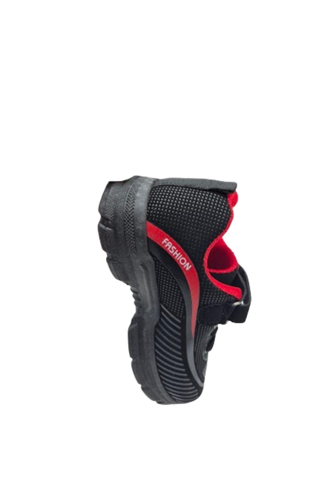 Zapatilla Urbana Escolar Niño Negro-3