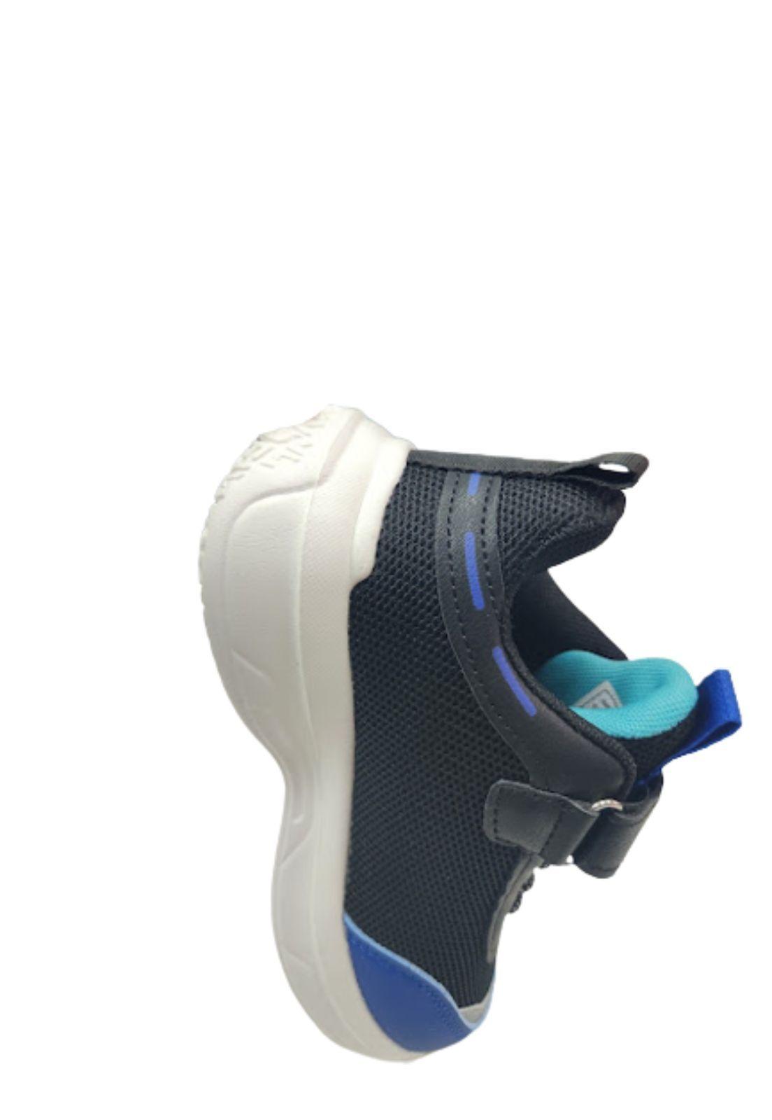 Zapatilla Urbana Niño Azul Velcro-2