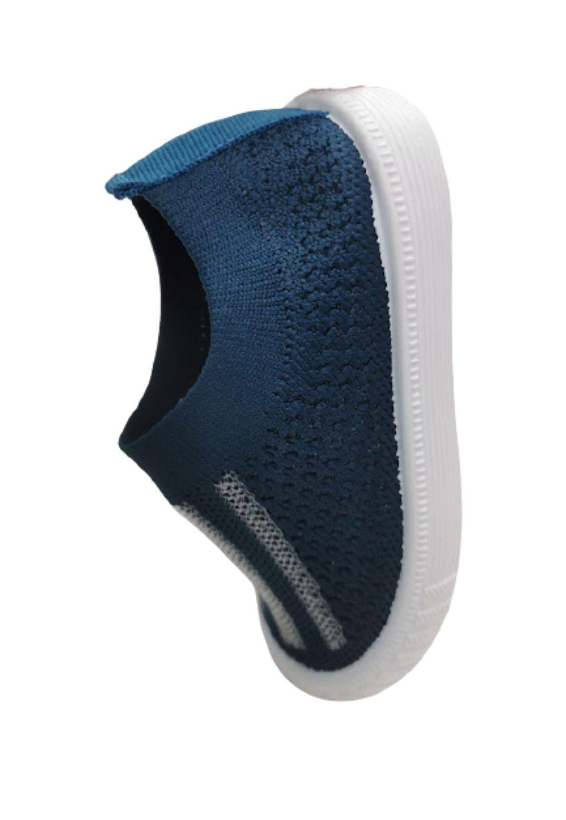 Zapatilla Urbana Verde Sin Cordones-2