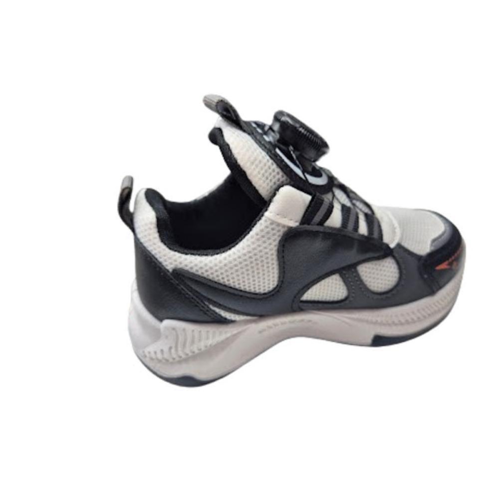 Zapatilla Urbana Niño Gris Negro-2