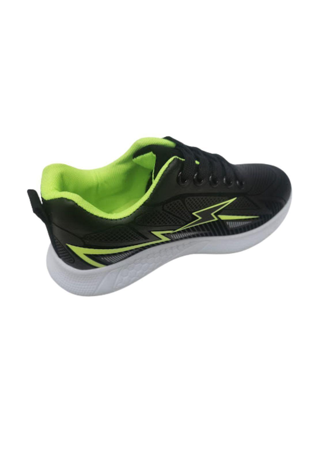 Zapatillas Urbanas Verde Cordones-1