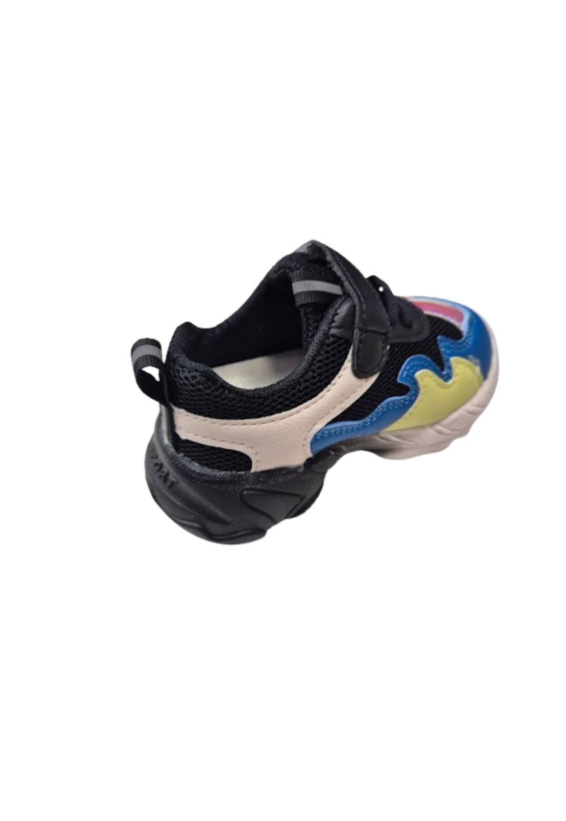 Zapatilla Urbana Azul Niño Velcro-2